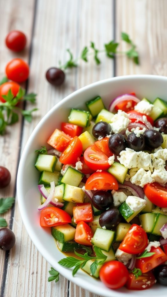 Keto-Friendly Greek Salad