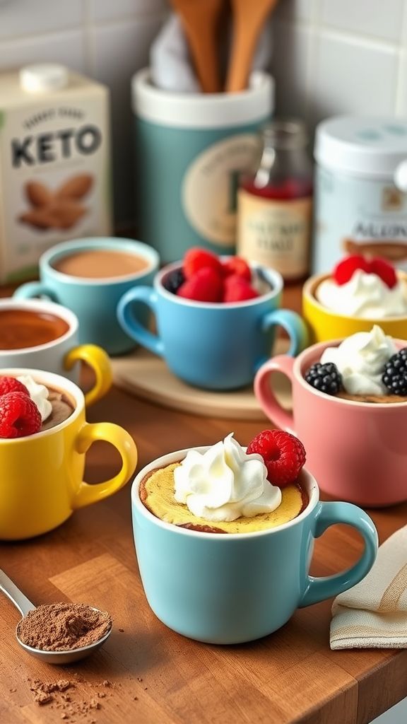 keto mug cake recipes ideas for instant treats