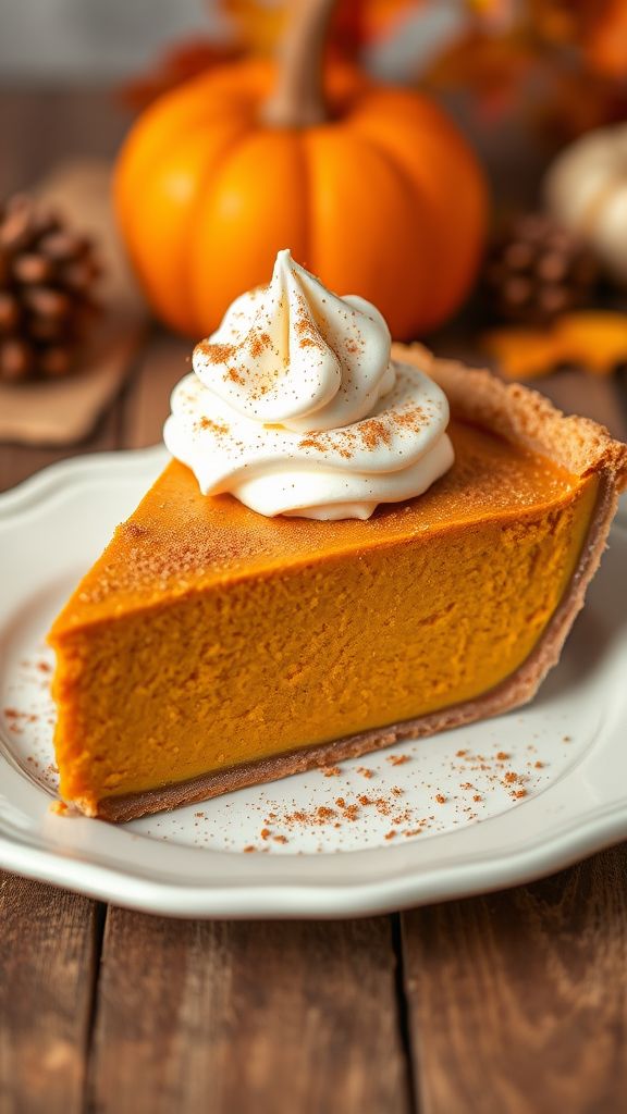 Keto Pumpkin Pie with Almond Flour Crust