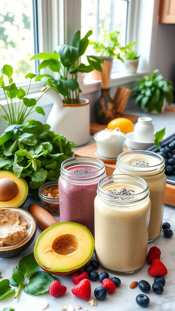 keto smoothie recipes ideas for on-the-go breakfasts