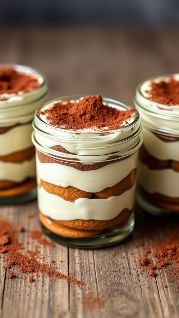 Keto Tiramisu in a Jar