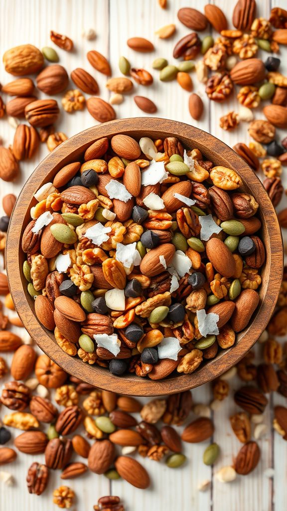 Keto Trail Mix with Nuts and Seeds