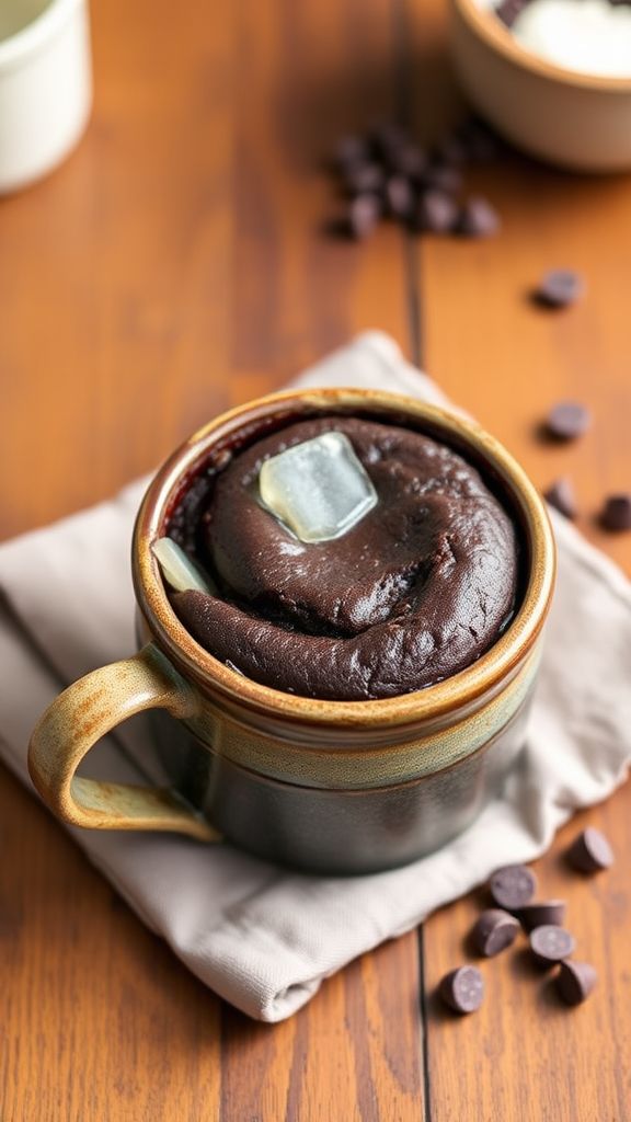 Ketogenic Chocolate Mug Cake