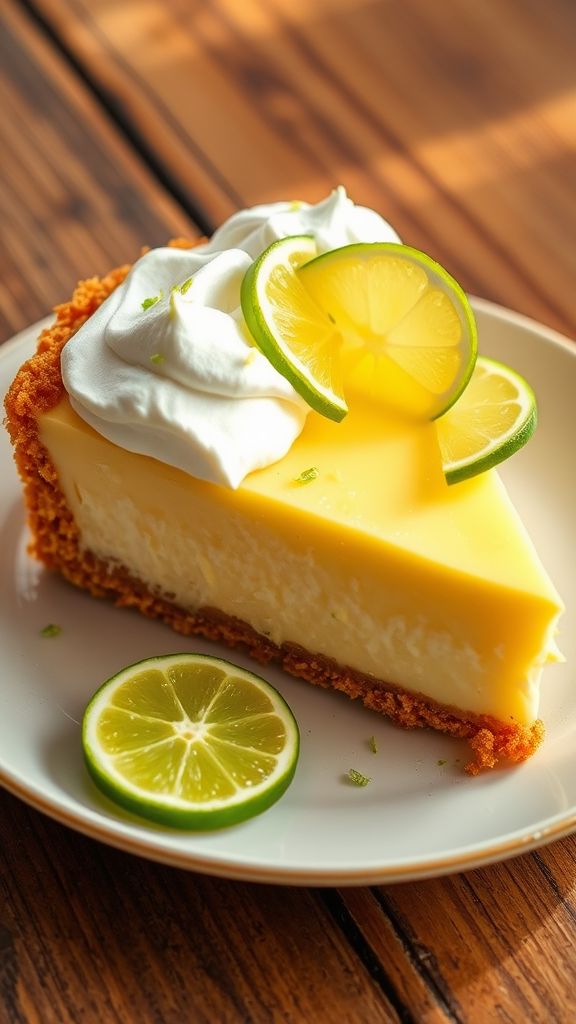 Key Lime Pie with a Twist  