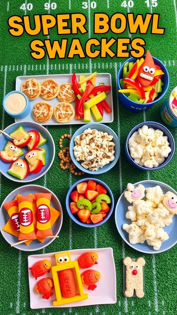 kid-friendly super bowl snacks everyone will enjoy