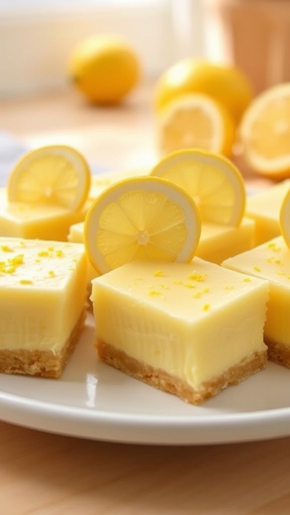 Lemon Cream Cheese Bars  