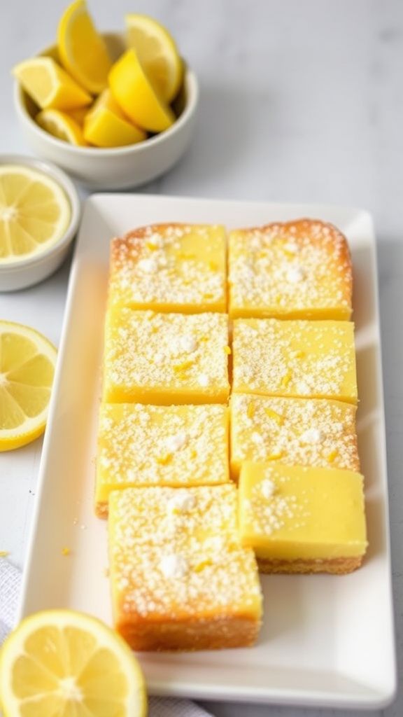 Lemon Zest Keto Bars