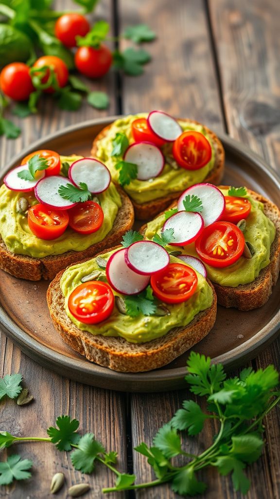 Leprechaun Avocado Toasts  