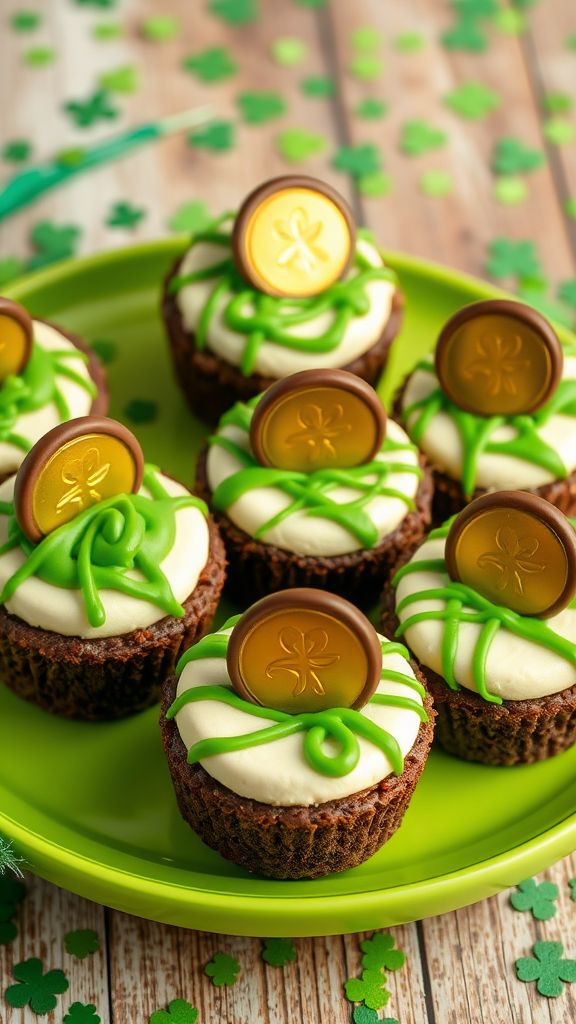 Leprechaun Hat Cheesecakes