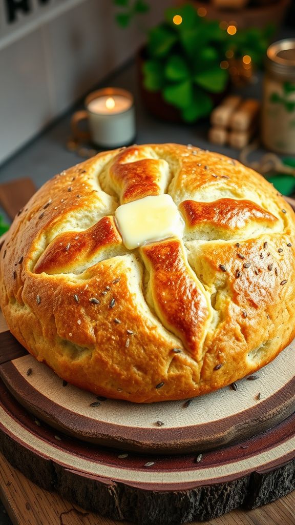 Leprechaun's Lucky Soda Bread  