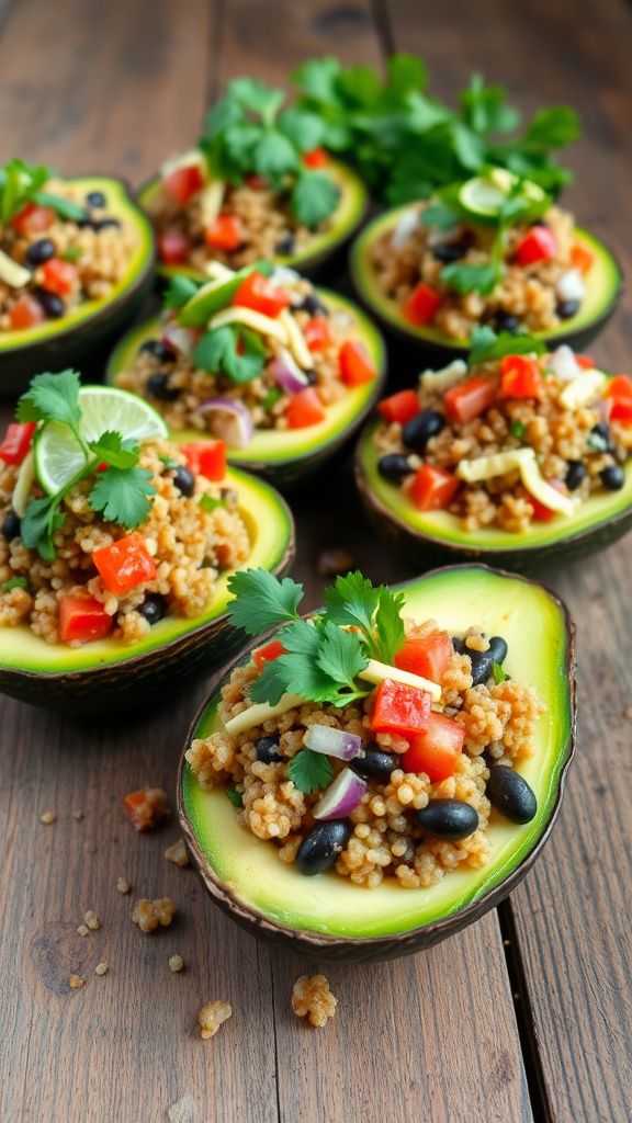 Loaded Avocado Boats