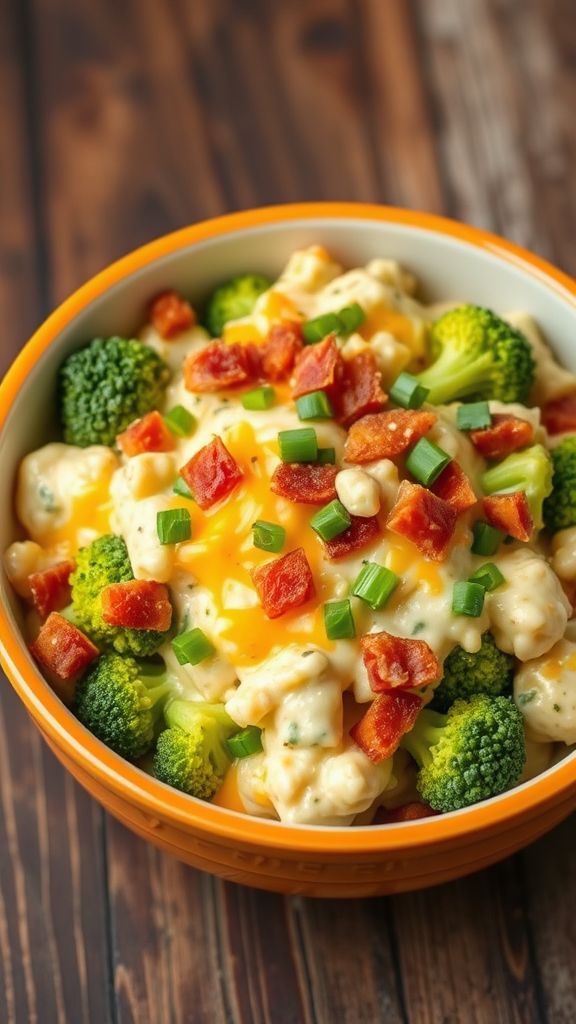 Loaded Bacon & Broccoli Cheese Bowl