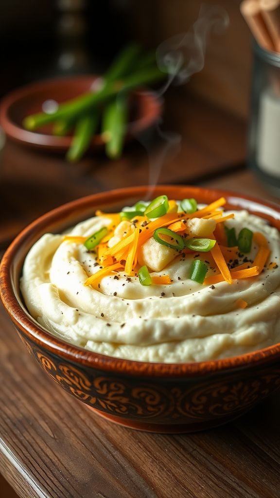 Loaded Cauliflower Mash