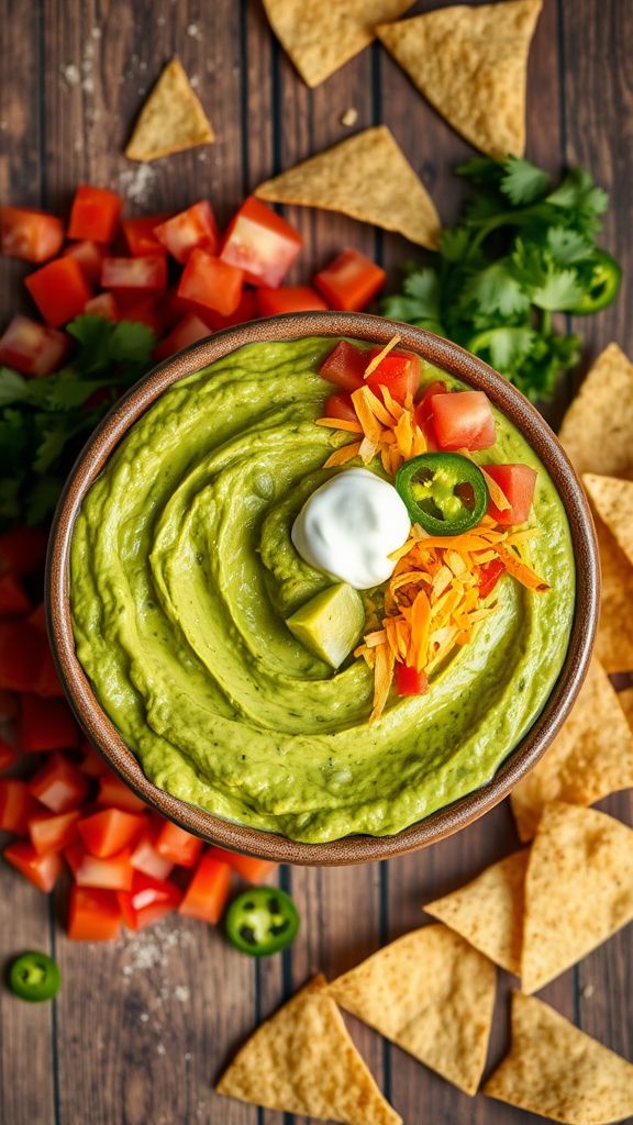 Loaded Guacamole Dip