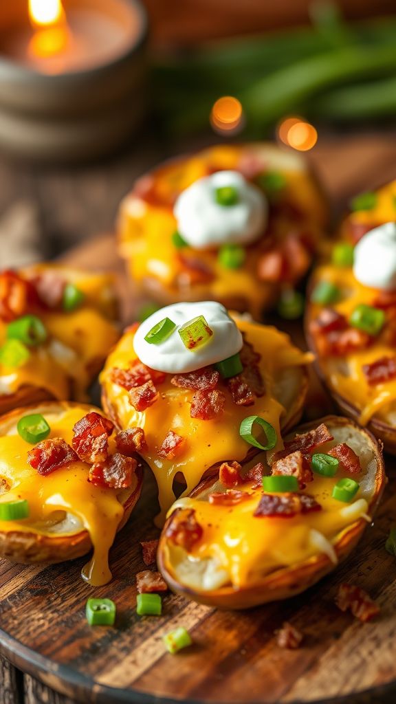 Loaded Potato Skins Explosion