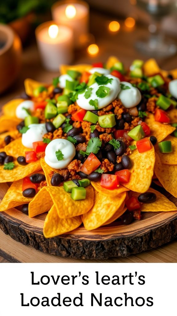 Lover's Loaded Nachos  