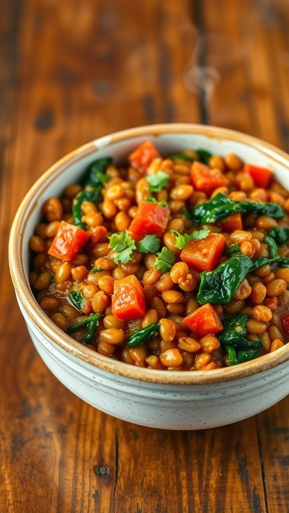 Low-Budget Curried Lentils  