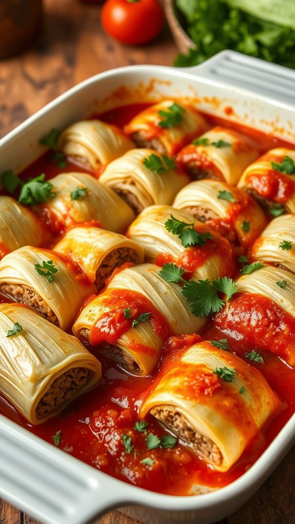 Low-Budget Stuffed Cabbage Rolls