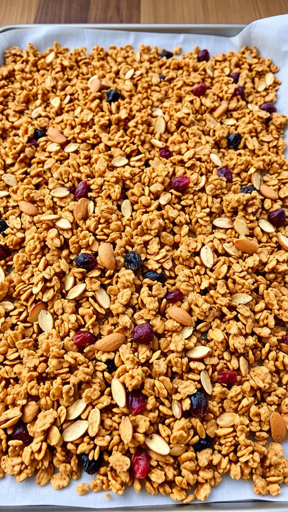 Maple Almond Granola  