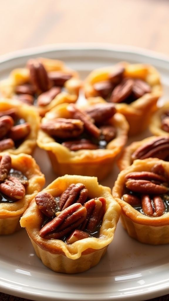 Maple Pecan Pie Cups  