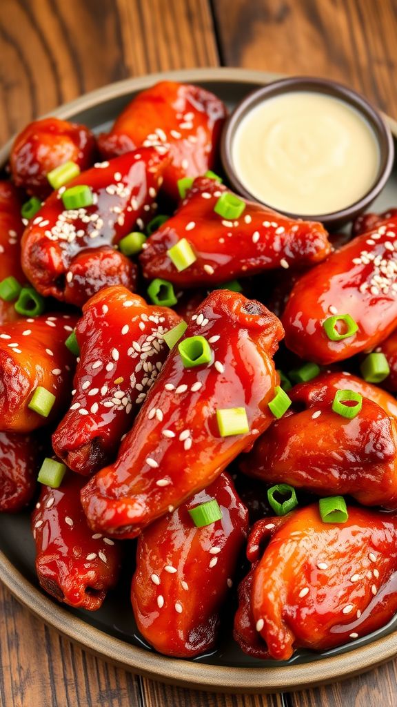 Maple Sriracha Wings