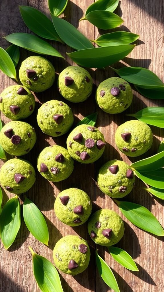 Matcha Protein Energy Bites