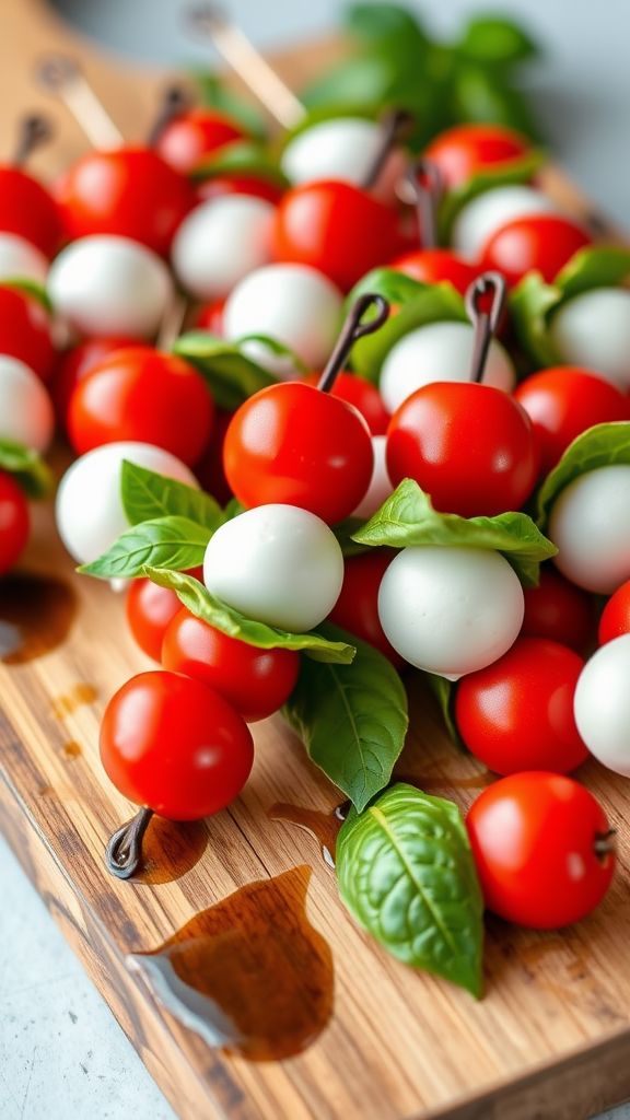 Mini Caprese Skewers  