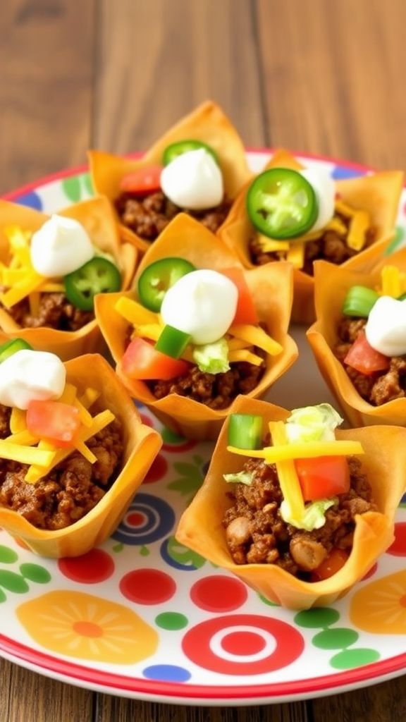 Mini Taco Cups  