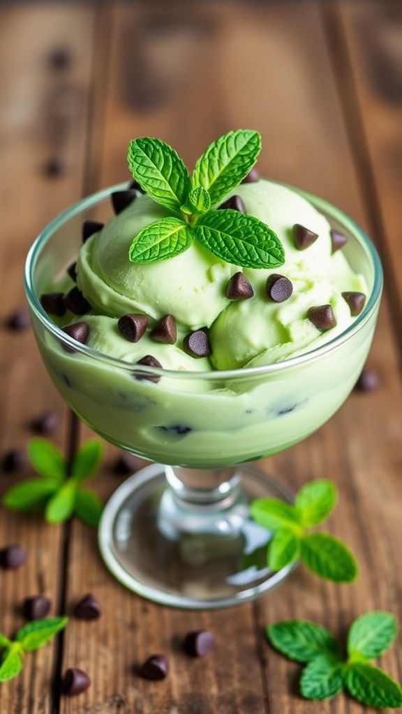 Mint Chocolate Chip Keto Delight