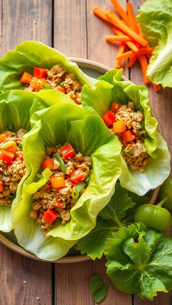 Minute Turkey Lettuce Wraps