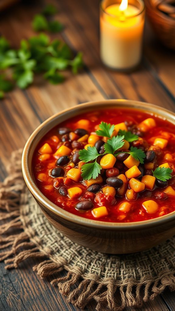 Mixed Bean Chili  