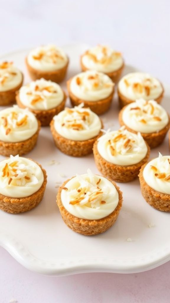 No-Bake Coconut Cheesecake Bites