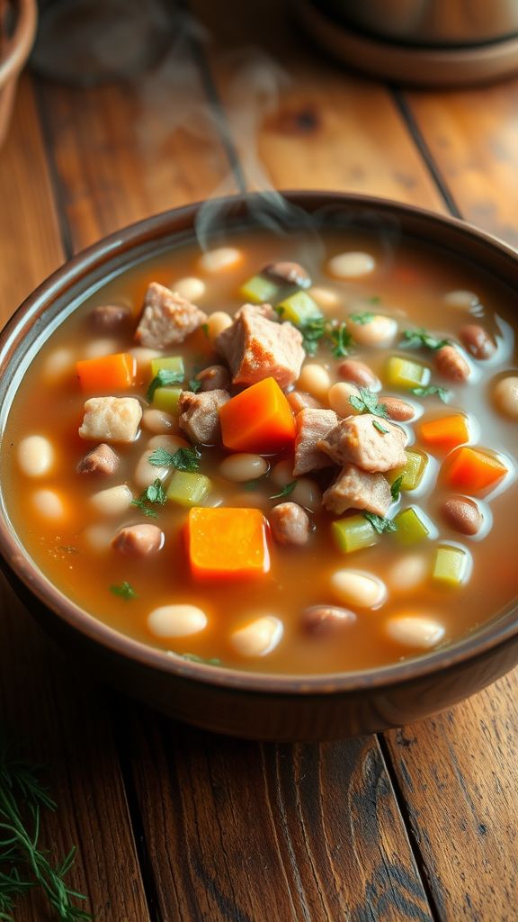 Nutritious Ham and Bean Soup