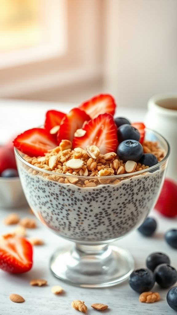 Nutty Chia Seed Pudding  