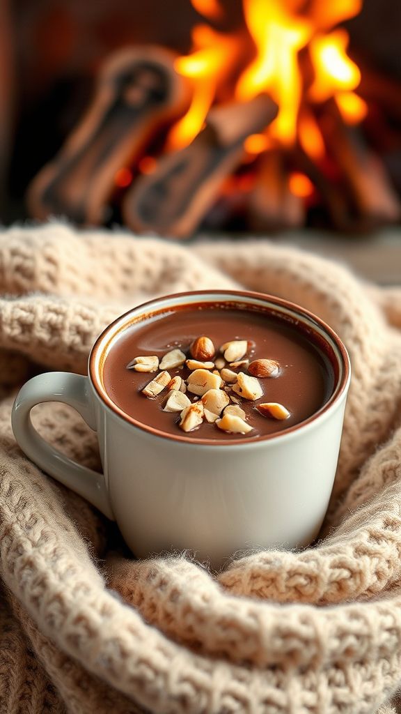 Nutty Hazelnut Keto Hot Chocolate