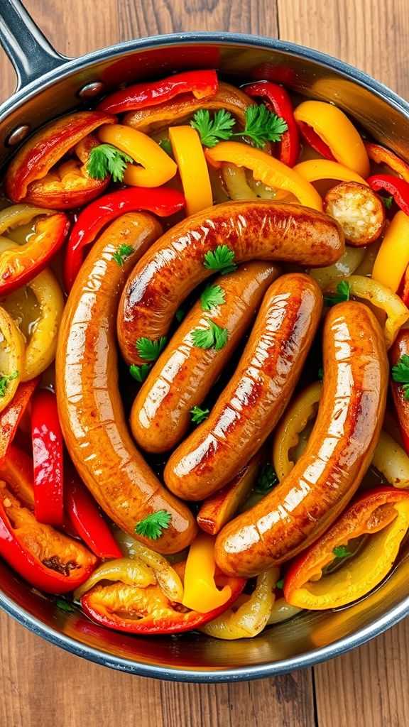 One-Pan Italian Sausage and Peppers  