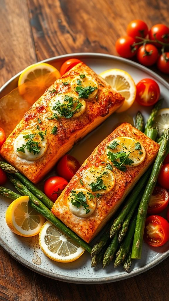 One-Pan Lemon Herb Salmon