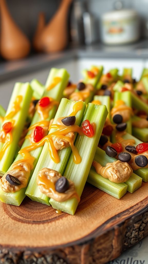 Peanut Butter and Celery Sticks