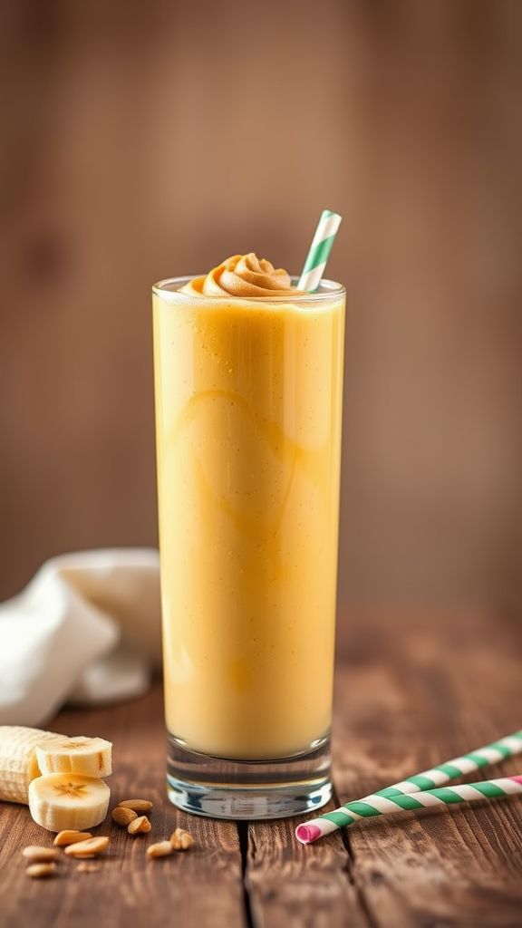 Peanut Butter Banana Dream Smoothie  