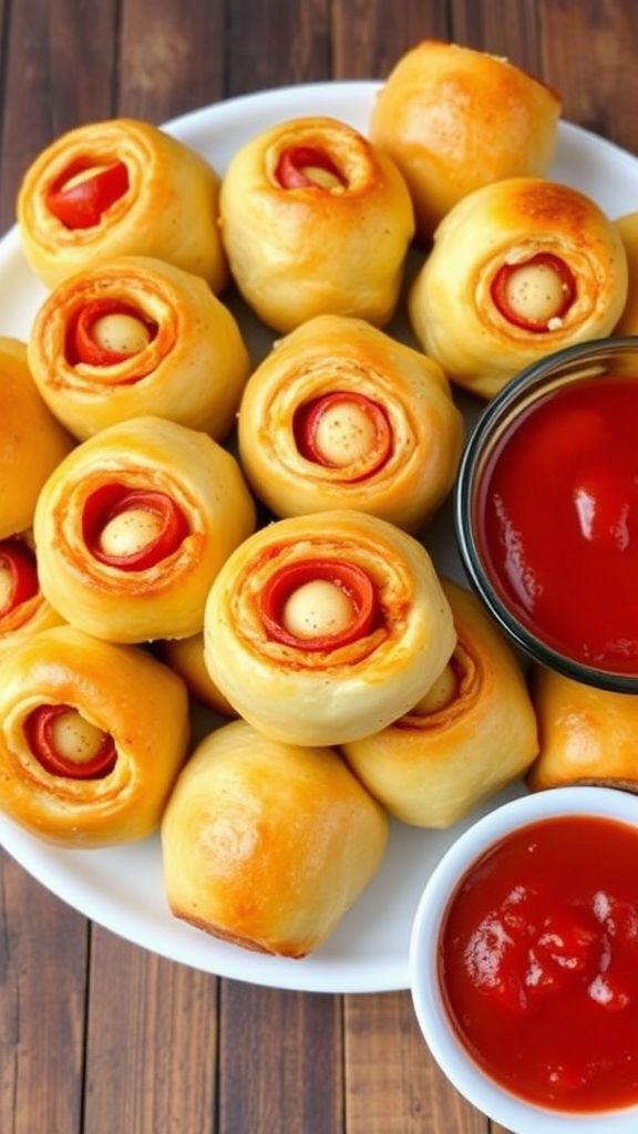 Pepperoni Pizza Rolls