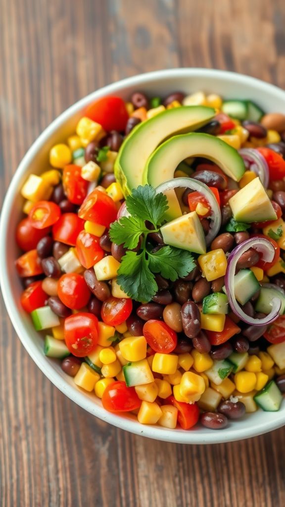 Pinto Bean Protein Power Salad  