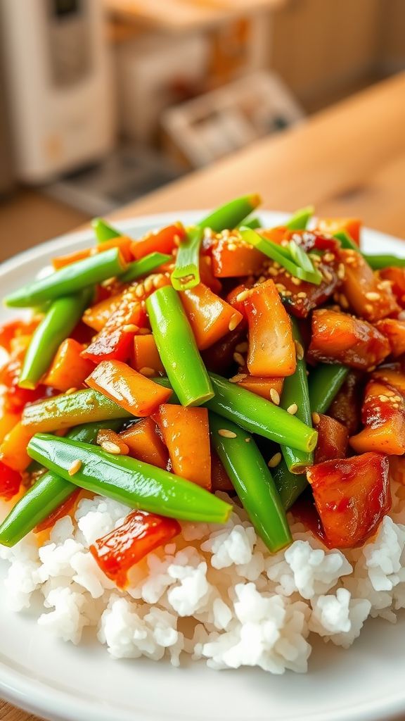 Pork and Snow Pea Stir-Fry Delight