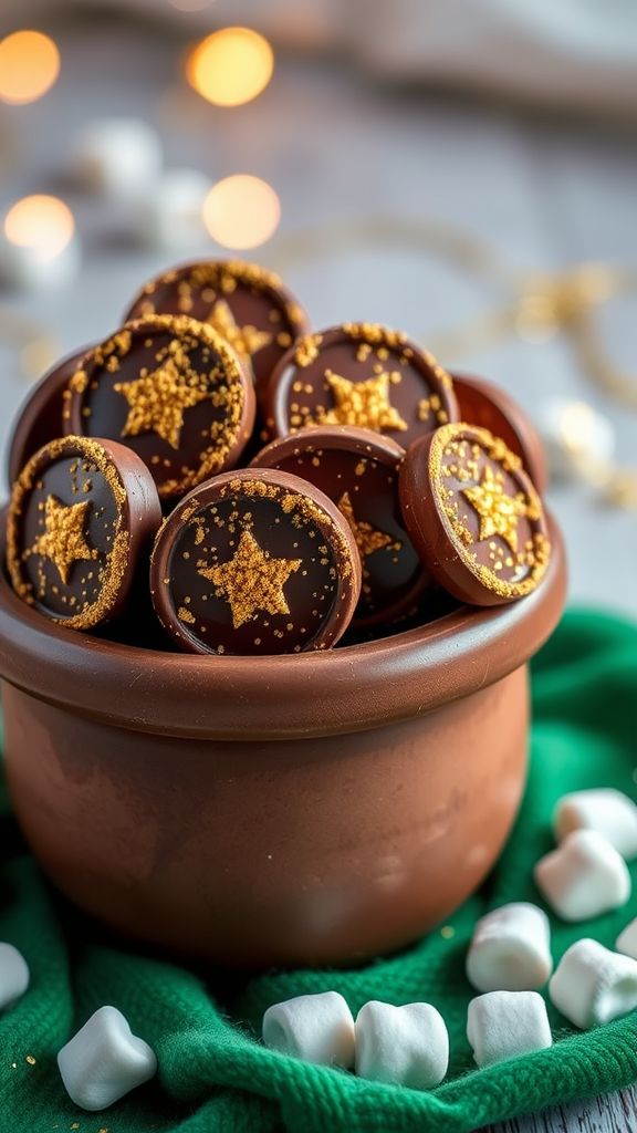 Pot of Gold Chocolate Coins