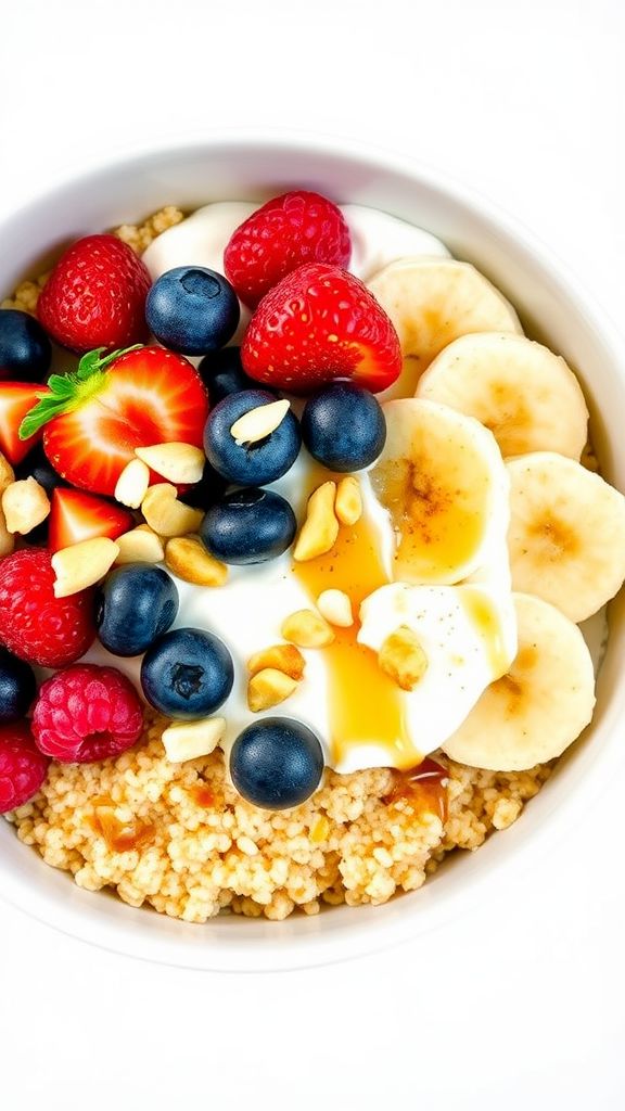 Power-Packed Quinoa Breakfast Bowl