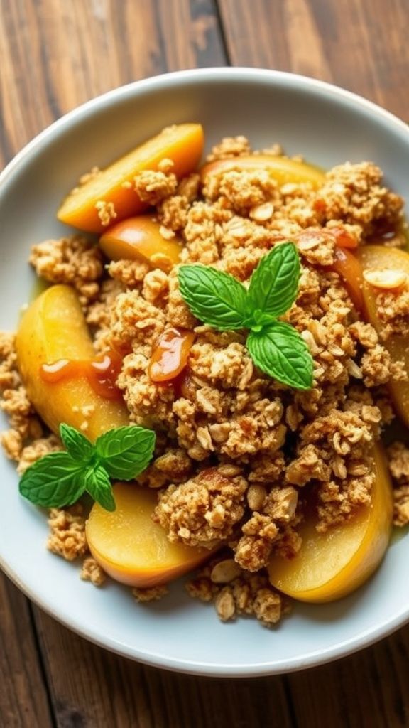 Protein-Packed Apple Crisp