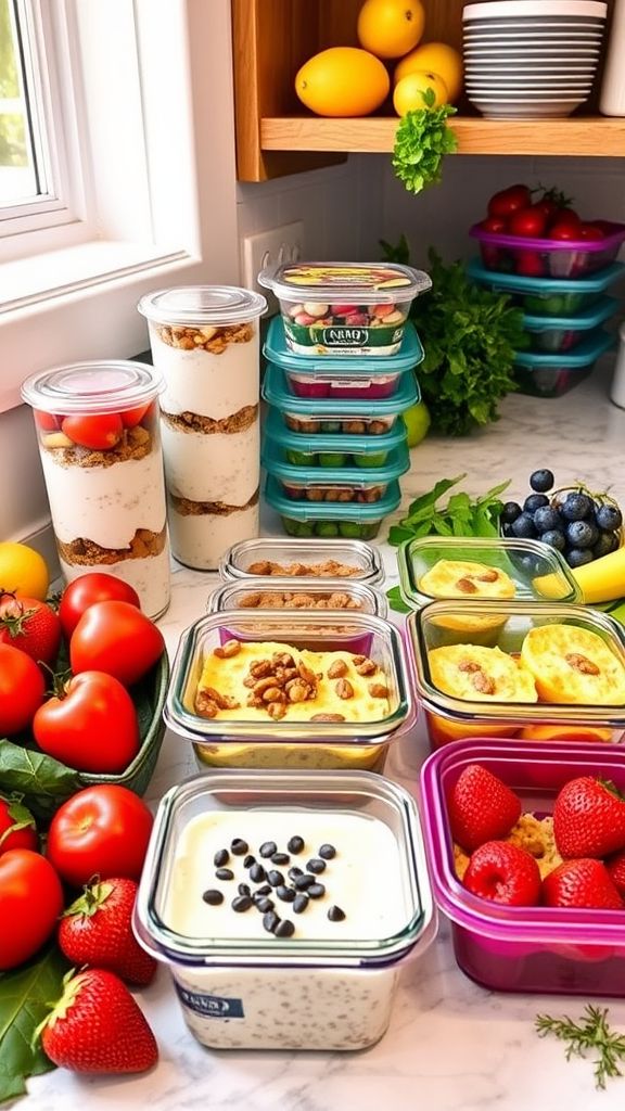 protein-packed breakfast meal prep ideas for busy mornings