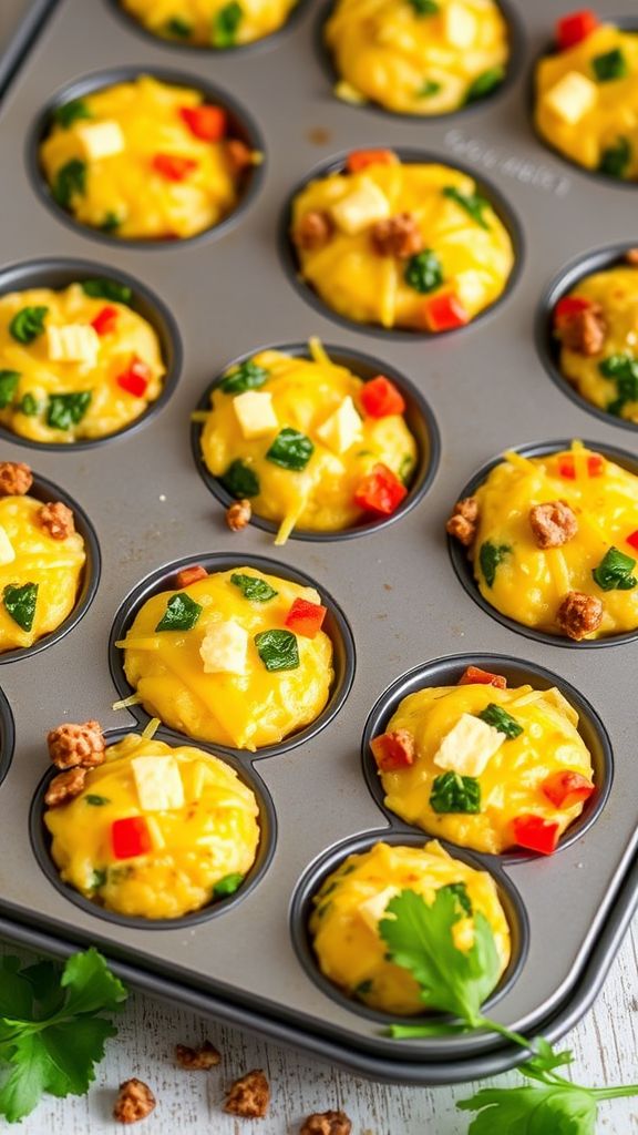 Protein-Packed Egg Bites for Busy Mornings  