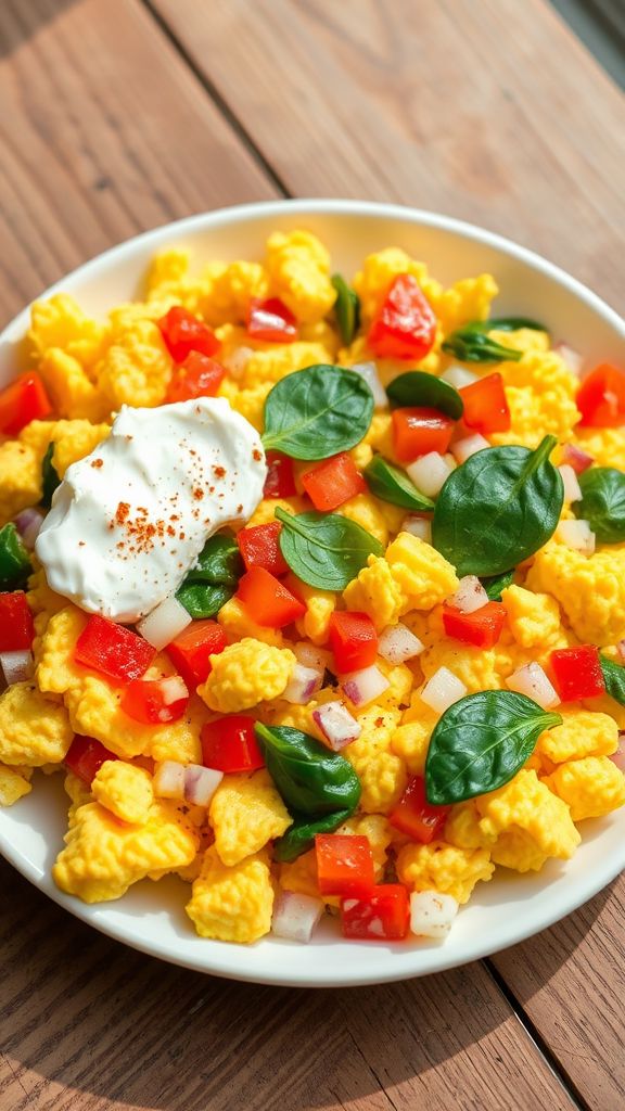 Protein-Packed Egg Scramble