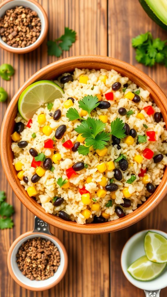 Protein-Packed Mexican Cauliflower Rice  