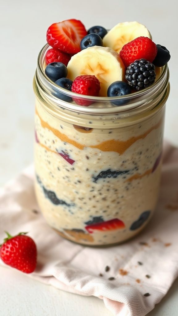 Protein-Packed Overnight Oats